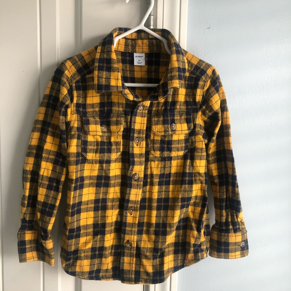 🌟 3 for $15 | Boys Old Navy Flannel Shirt